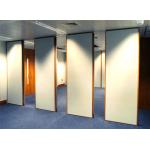 85mm Wood Melamine Conference Room Sound Proof Partition Walls Sliding Types for sale