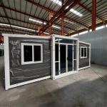 Modern and Customizable Expandable Prefab Homes with 37 Square Meter Living Space