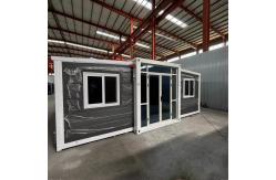 China Modern and Customizable Expandable Prefab Homes with 37 Square Meter Living Space supplier