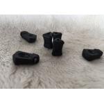 High Grade Rubber Silicone / PVC Reversible Metal Decorative Zipper Pulls for sale