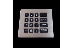 China Vending Machine Backlit Numeric Keypad Customizable Layout Shake Proof supplier