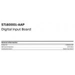DSTX W110 57160001-AAP ABB Digital Input Board for sale