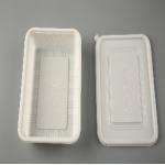 650ml Biodegradable Disposable Cutlery 22oz With Lid Lunch Box for sale