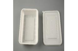 China 650ml Biodegradable Disposable Cutlery 22oz With Lid Lunch Box supplier