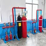 Automatic IG541 Gas Fire Inergen System For Core Computer Room for sale