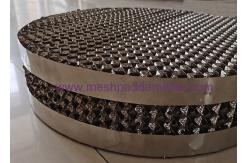 China 0.12mm Small Diameter 500Y Structured Packing In Distillation Column supplier
