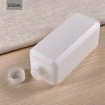 500ml Translucent Medicine Polylab HDPE Reagent Bottle Small Mouth