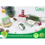 DIY Christmas Decoration Funny Japanese Washi Tape For Gift Box Package for sale