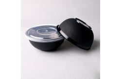 China Eco Friendly Disposable Plastic Food Storage Container Bento Box With Lid supplier