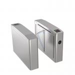 Security BLDC Motor Flap Barrier Gate Turnstile RS485 Interface With RGB Light for sale