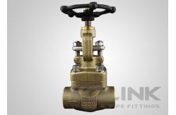 China Bronze Globe Valve, Flanged / NPT, JIS CAC703 C95200 C95500 C95800 C83600 supplier
