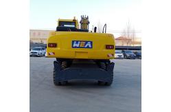 China 85kw Small Wheeled Excavator Flexible Operation With Changchai Engine supplier
