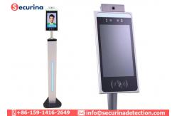China 50cm Temperature Measuring Intelligent Face Recognition Thermometer Non-Contact Attendance System supplier