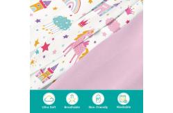 China Customizable Cradle Mattress Sheets Fitted Crib Sheets Universal Style For All Season supplier