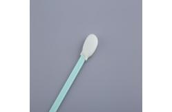 China Mobile Phone Sterile Q Tip Swabs White Big Round Sponge Head SGS Approved supplier