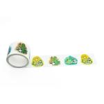 Transparent Panda Patterns PET Washi Tape For Crafts