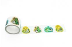 China Transparent Panda Patterns PET Washi Tape For Crafts supplier