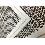 Customized Perforated Metal Mesh , Perforated Corrugated Metal Round And Hexagonal Holes for sale
