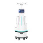 IPS Screen 1024x600 Smart Service Robot Hydrogen Peroxide Spray Disinfection Robot for sale