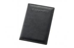 China Solid Rectangle Travel Passport Holder Customized Logo Pu Leather Passport Holder supplier