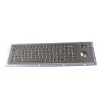 Industrial Keyboard With Trackball Panel Mount Metal Wired Keyboard for sale