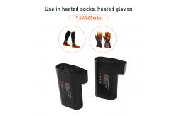 China Heated Mitten Battery 18650 Lithium Ion Heated Vest Battery Pack supplier