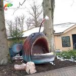 3 Meters Life Size Animals Realistic Animatronic Animals Manta For Aquarium for sale