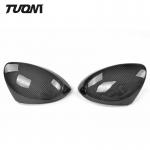 Casing Cap Carbon Fiber Rearview Mirror Covers VW Beetle CC Eos Passat Jetta Scirocco for sale
