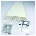 Whilte Length 33cm LP Gain 10dBi Antenna Outdoor Log Periodic for sale