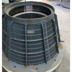 High Temperature Resistance Curved Wedge Wire Screen Using Slot Opening 0.02mm-15mm for sale