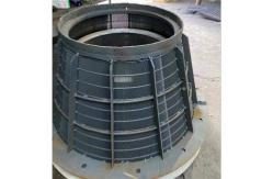 China High Temperature Resistance Curved Wedge Wire Screen Using Slot Opening 0.02mm-15mm supplier