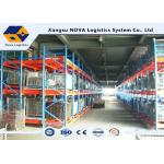 Factory Epoxy Coated Push Back Pallet Racking Heavy Duty First In CE Guarantee for sale