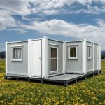 Anti Corrosive Converted Prefabricated Container House Modular Home 20ft