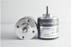China 1200 Resolution Miniature Optical Encoder , S30 Small Rotary Encoder Solid Shaft 4mm supplier