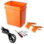 Orange and Pomegranate Automatic Commercial Fruit / Vegetable Juicer Machine 770mm Height