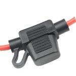 IP65 Car Fuse Holder Small Type 12 AWG Wire For Mini Auto Blade Fuse for sale