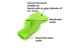 China Splash Proof Children'S Silicone Faucet Extension Adapter For Kitchen supplier