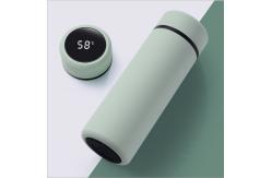 China Smart Vacuum Insulated Water Bottle With Led Temperature Display supplier