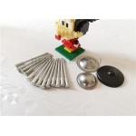 M3 Aluminum Alloy Deck Board Bi Metallic CD Weld Pins With Speed Clips