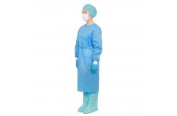 China S-5XL Plus Size Disposable Isolation Gowns In Stock EN14126 standard supplier