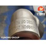 Super Duplex Steel S32750 90Deg Elbow B16.11 A182 F53 Gas Chemical Oil Pump Valve for sale