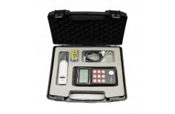 China 0.1mm  LCD Digital Handheld 300mm Ultrasonic Thickness Gauge supplier