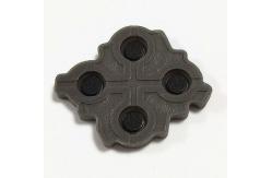 China Game Console Conductive Silicone Rubber Buttons 90 Shore A supplier