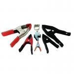Heavy Duty 2 4 6 9 Inch Metal Spring Clamp Clips With PVC Handles For Woodworking for sale