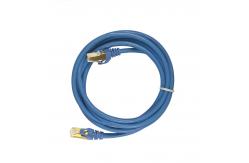 China HDPE 1.5m Nylon Network Cable Double Shielded Network Jumper Cat6A supplier