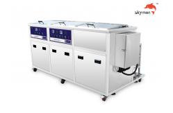 China Industrial PCB Sonic Cleaning Machine 100L 40Khz with Three Tank supplier