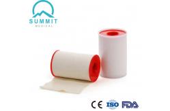 China White Cover Surgical Adhesive Plaster With Red Plastic Spool supplier