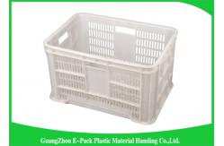 China Economic Stackable Storage Containers , Household  Plastic Stacking Crates Poultry Transport supplier