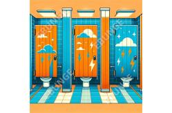 China High Impact Resistance and Fireproof Public Toilet Partition Wall supplier