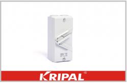 China UKF2 TWO Platic Screw Weatherproof Outdoor Sockets Isolating Switches Four Screws supplier